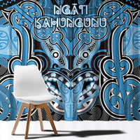 Aotearoa Iwi Ngati Kahungunu Window Curtain Maori Kowhaiwhai Pattern