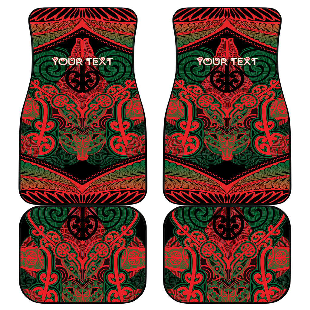 Aotearoa Iwi Tuhoe Personalised Car Mats Maori Kowhaiwhai Pattern