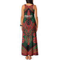 Aotearoa Iwi Tuhoe Personalised Tank Maxi Dress Maori Kowhaiwhai Pattern