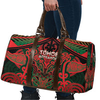 Aotearoa Iwi Tuhoe Travel Bag Maori Kowhaiwhai Pattern