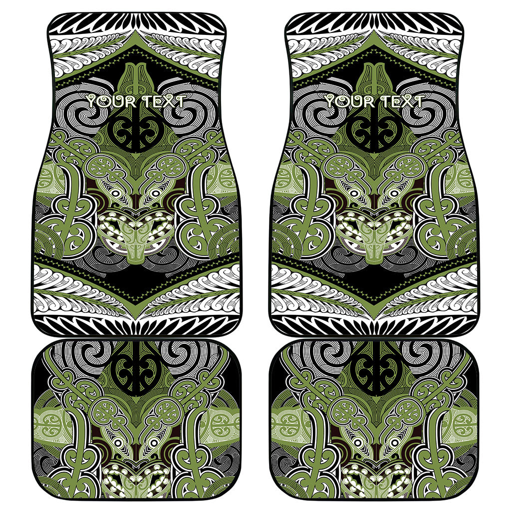 Aotearoa Iwi Whakatohea Personalised Car Mats Maori Kowhaiwhai Pattern