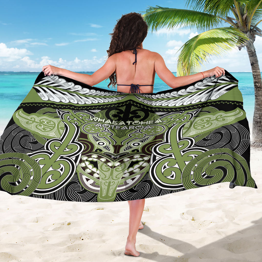 Aotearoa Iwi Whakatohea Sarong Maori Kowhaiwhai Pattern