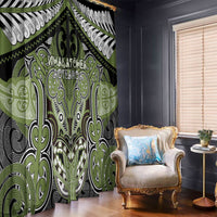 Aotearoa Iwi Whakatohea Window Curtain Maori Kowhaiwhai Pattern