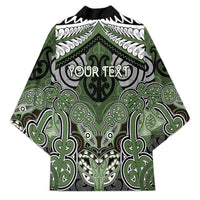 Aotearoa Iwi Ngati Awa Personalised Kimono Maori Kowhaiwhai Pattern