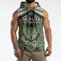 Aotearoa Iwi Ngati Awa Personalised Sleeveless Hoodie Maori Kowhaiwhai Pattern