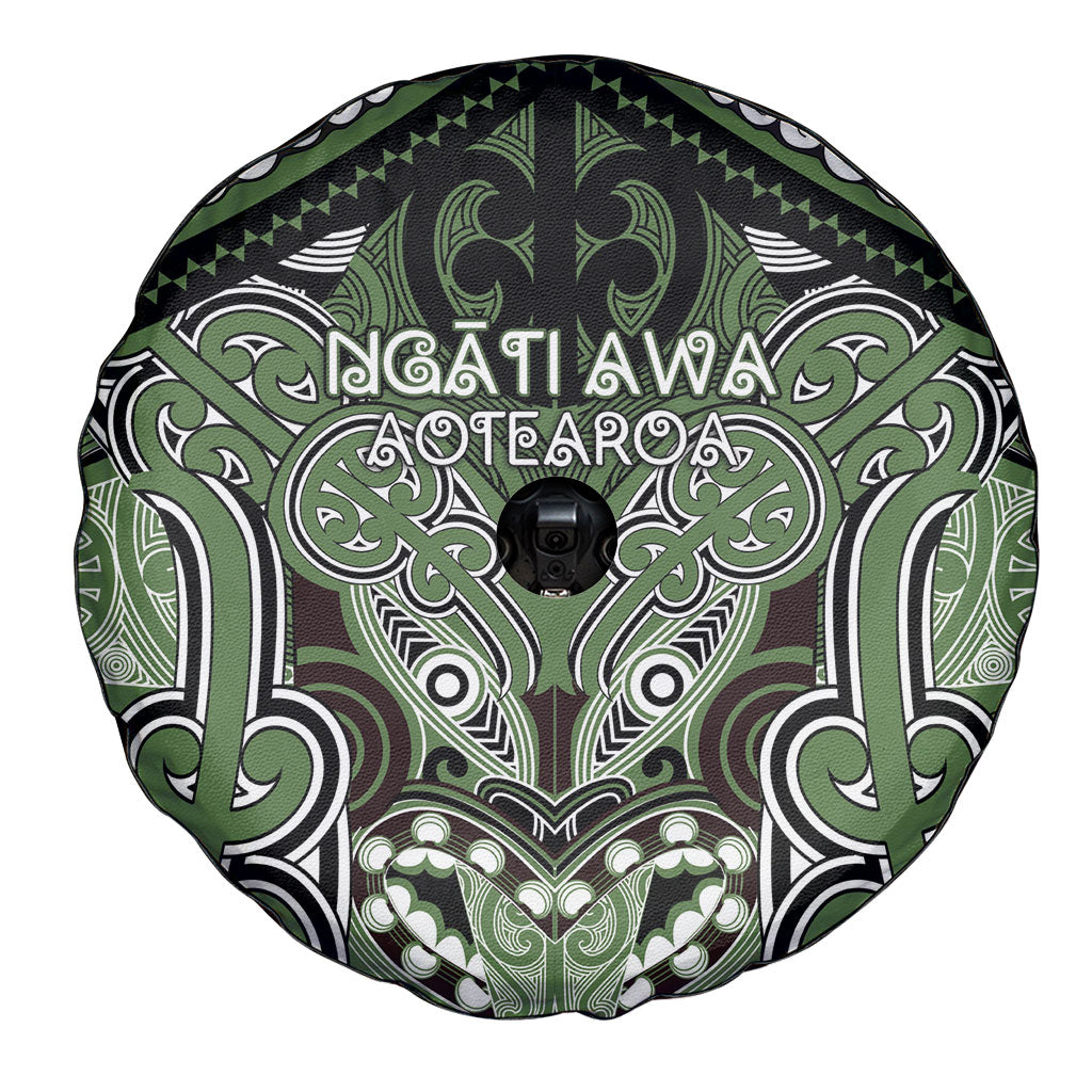 Aotearoa Iwi Ngati Awa Spare Tire Cover Maori Kowhaiwhai Pattern