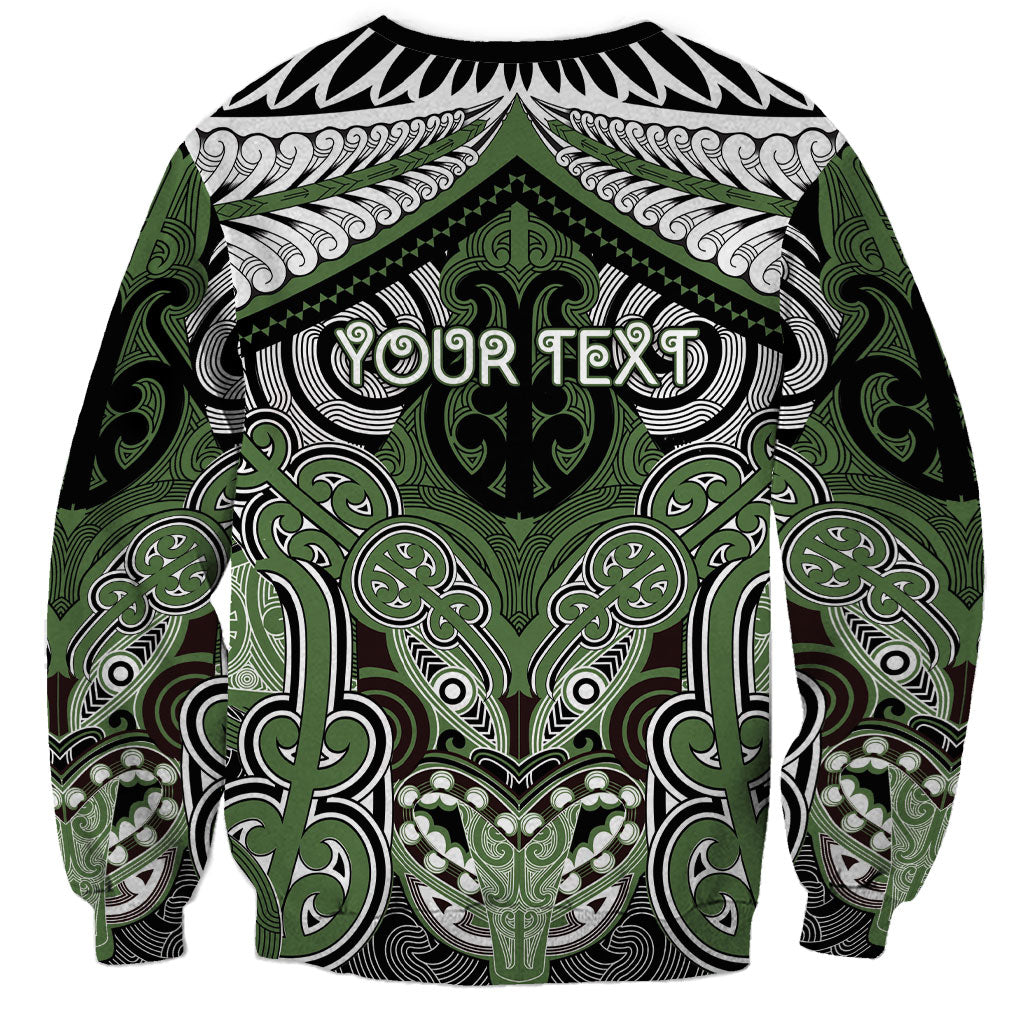 Aotearoa Iwi Ngati Awa Personalised Sweatshirt Maori Kowhaiwhai Pattern