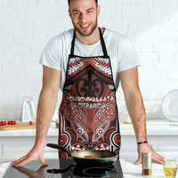 Aotearoa Iwi Rongowhakaata Apron Maori Kowhaiwhai Pattern