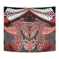 Aotearoa Iwi Rongowhakaata Tapestry Maori Kowhaiwhai Pattern