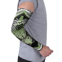 Aotearoa Iwi Ngati Raukawa Personalised Arm Sleeves Maori Kowhaiwhai Pattern