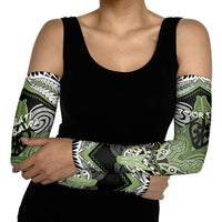 Aotearoa Iwi Ngati Raukawa Personalised Arm Sleeves Maori Kowhaiwhai Pattern