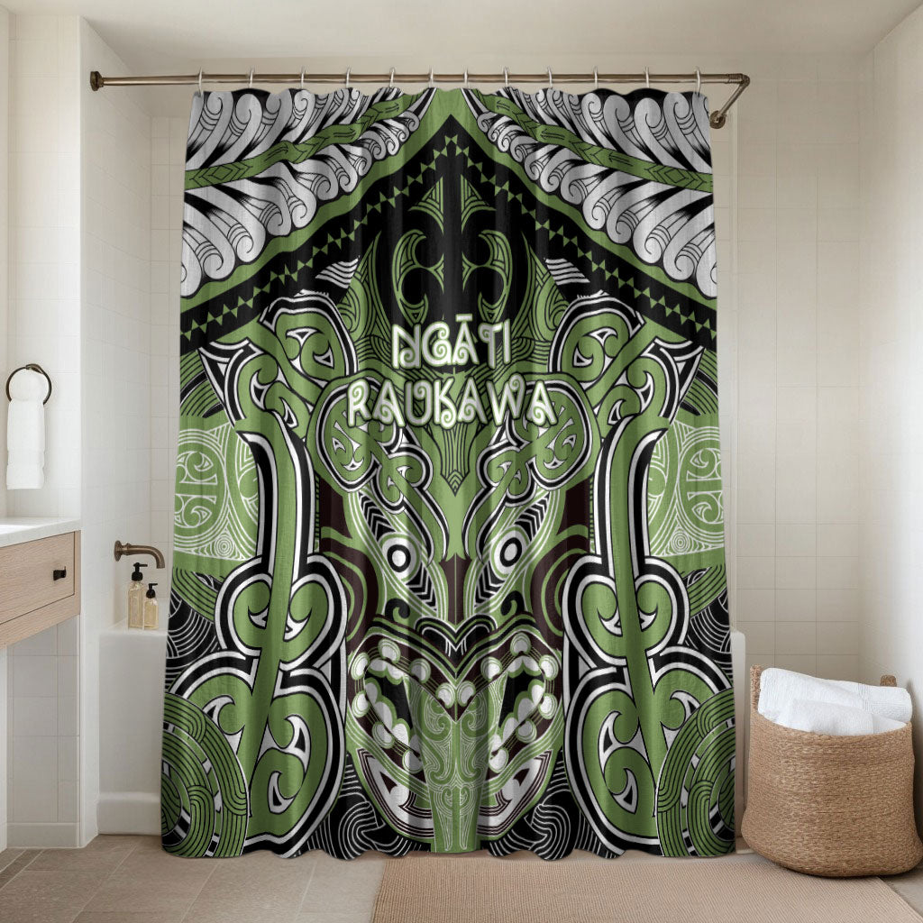 Aotearoa Iwi Ngati Raukawa Bathroom Set Maori Kowhaiwhai Pattern