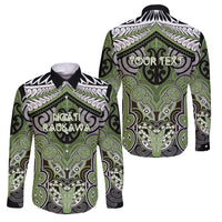 Aotearoa Iwi Ngati Raukawa Personalised Family Matching Off Shoulder Short Dress and Hawaiian Shirt Maori Kowhaiwhai Pattern