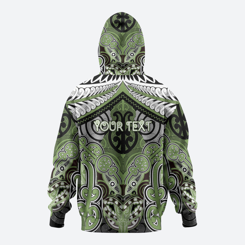 Aotearoa Iwi Ngati Raukawa Personalised Hoodie Maori Kowhaiwhai Pattern