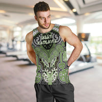 Aotearoa Iwi Ngati Raukawa Personalised Men Tank Top Maori Kowhaiwhai Pattern