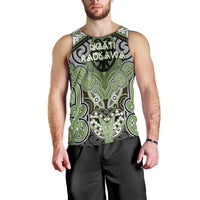 Aotearoa Iwi Ngati Raukawa Personalised Men Tank Top Maori Kowhaiwhai Pattern