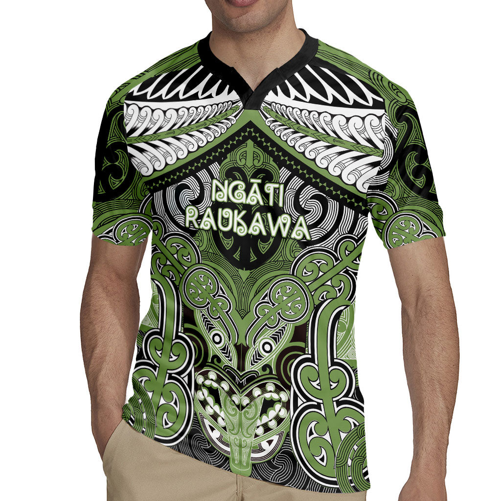 Aotearoa Iwi Ngati Raukawa Personalised Rugby Jersey Maori Kowhaiwhai Pattern