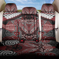 Aotearoa Iwi Ngati Toa Back Car Seat Cover Maori Kowhaiwhai Pattern
