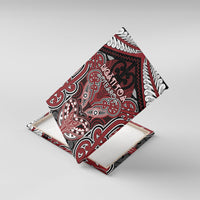 Aotearoa Iwi Ngati Toa Canvas Wall Art Maori Kowhaiwhai Pattern