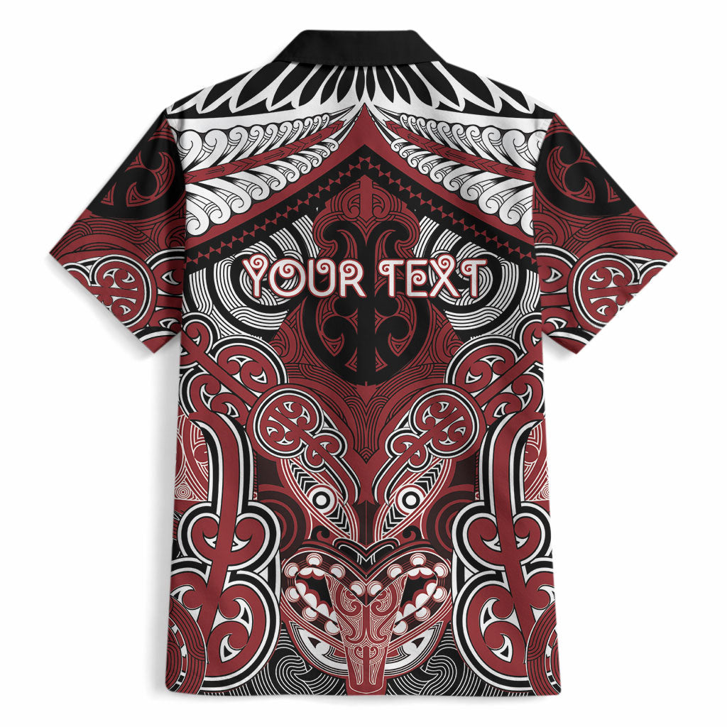 Aotearoa Iwi Ngati Toa Personalised Hawaiian Shirt Maori Kowhaiwhai Pattern