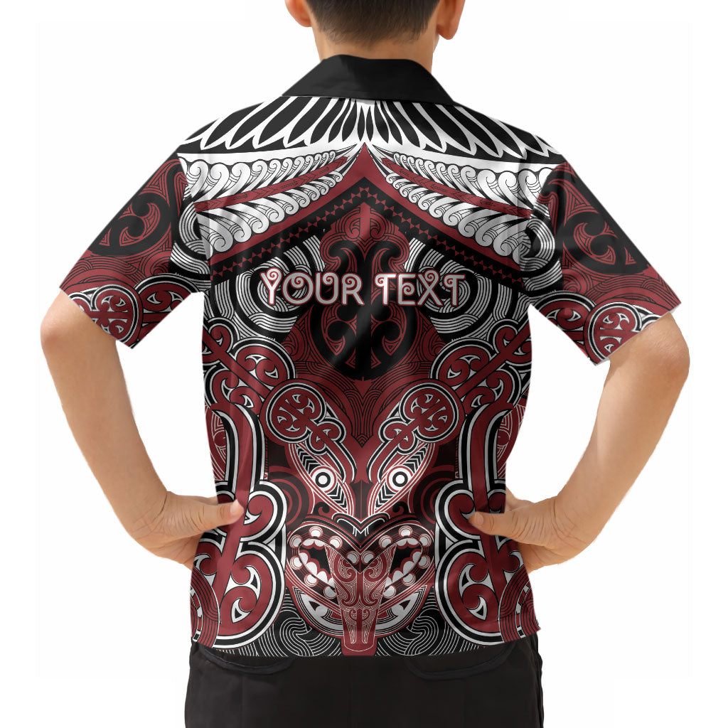 Aotearoa Iwi Ngati Toa Personalised Hawaiian Shirt Maori Kowhaiwhai Pattern