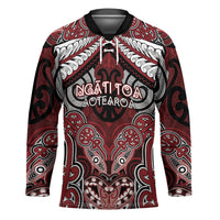 Aotearoa Iwi Ngati Toa Personalised Hockey Jersey Maori Kowhaiwhai Pattern