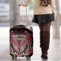 Aotearoa Iwi Ngati Toa Luggage Cover Maori Kowhaiwhai Pattern