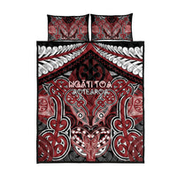 Aotearoa Iwi Ngati Toa Quilt Bed Set Maori Kowhaiwhai Pattern