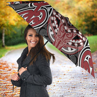 Aotearoa Iwi Ngati Toa Umbrella Maori Kowhaiwhai Pattern