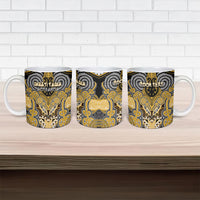 Aotearoa Iwi Ngati Tama Personalised Ceramic Mug Maori Kowhaiwhai Pattern