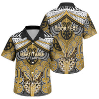 Aotearoa Iwi Ngati Tama Personalised Family Matching Summer Maxi Dress and Hawaiian Shirt Maori Kowhaiwhai Pattern