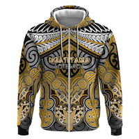 Aotearoa Iwi Ngati Tama Personalised Hoodie Maori Kowhaiwhai Pattern
