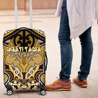 Aotearoa Iwi Ngati Tama Luggage Cover Maori Kowhaiwhai Pattern