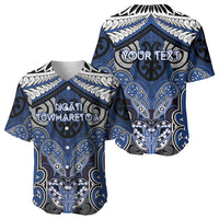 Aotearoa Iwi Ngati Tuwharetoa Personalised Baseball Jersey Maori Kowhaiwhai Pattern