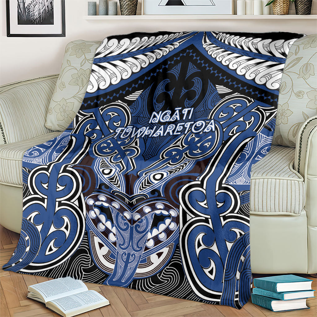 Aotearoa Iwi Ngati Tuwharetoa Blanket Maori Kowhaiwhai Pattern