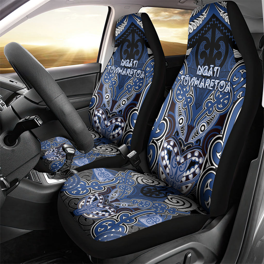 Aotearoa Iwi Ngati Tuwharetoa Car Seat Cover Maori Kowhaiwhai Pattern