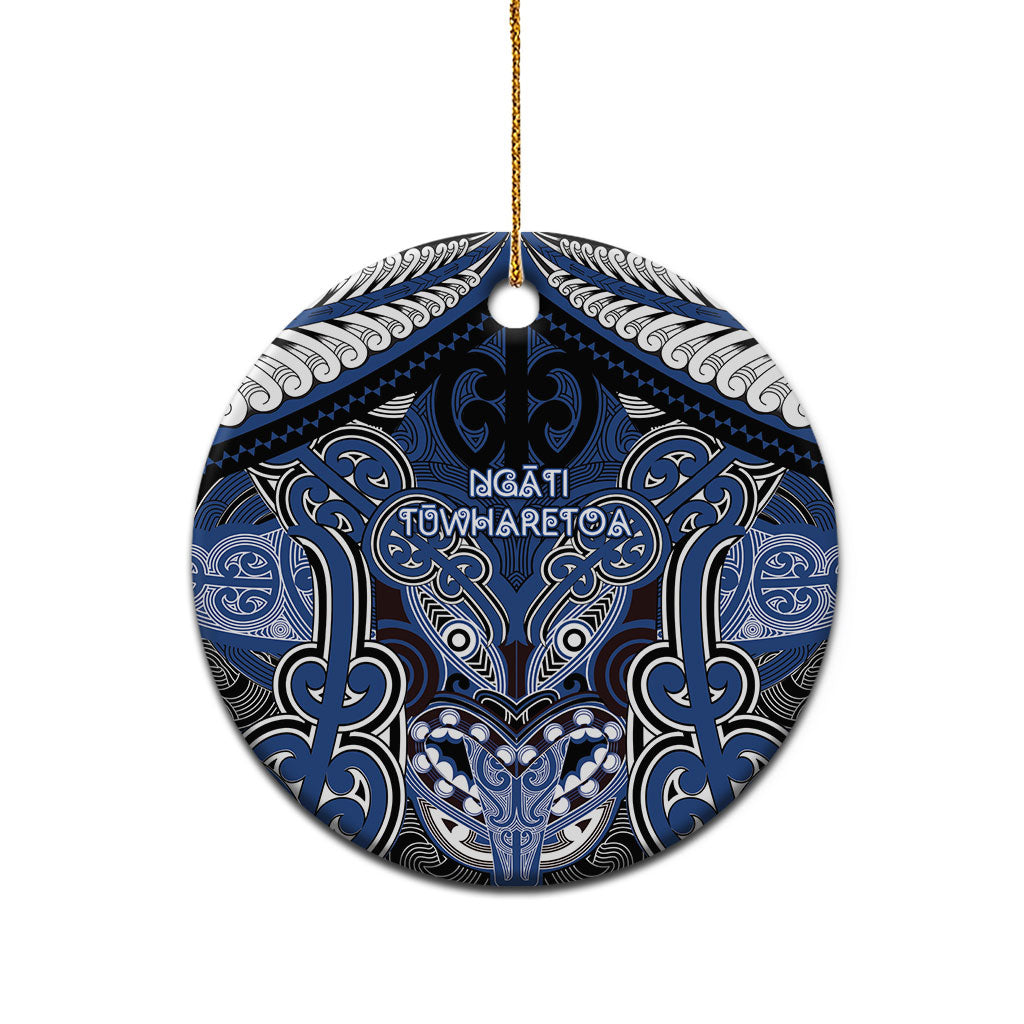 Aotearoa Iwi Ngati Tuwharetoa Personalised Ceramic Ornament Maori Kowhaiwhai Pattern