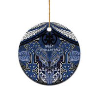 Aotearoa Iwi Ngati Tuwharetoa Personalised Ceramic Ornament Maori Kowhaiwhai Pattern