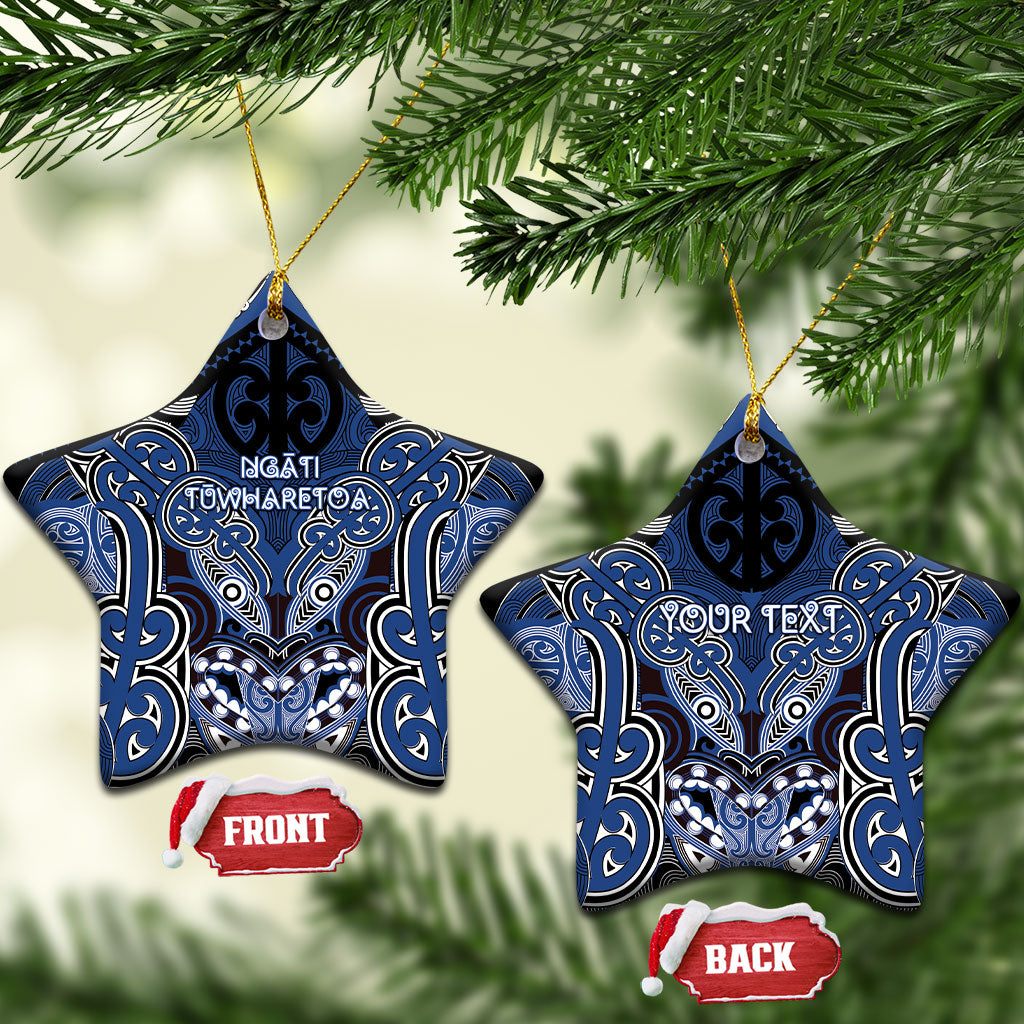 Aotearoa Iwi Ngati Tuwharetoa Personalised Ceramic Ornament Maori Kowhaiwhai Pattern