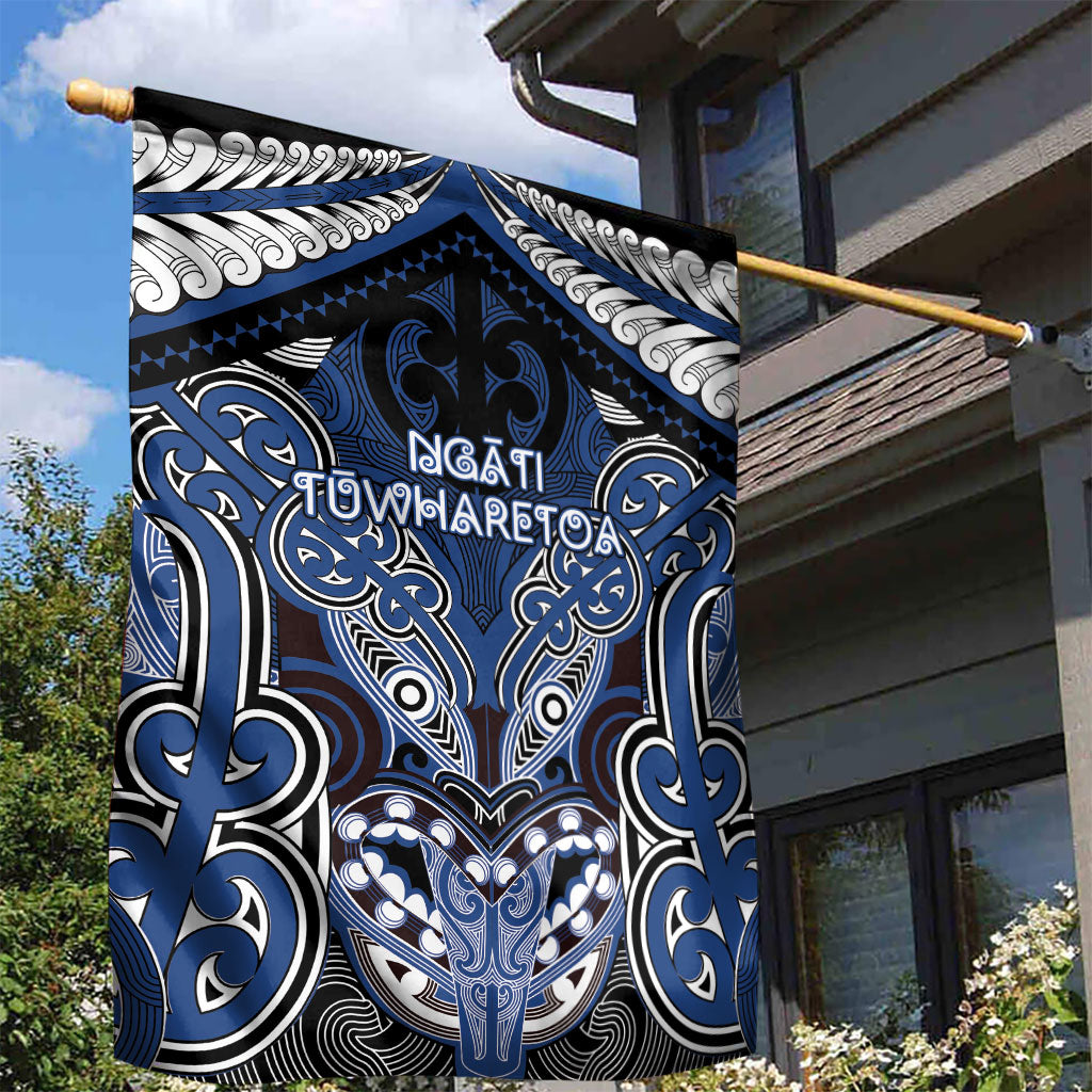 Aotearoa Iwi Ngati Tuwharetoa Garden Flag Maori Kowhaiwhai Pattern