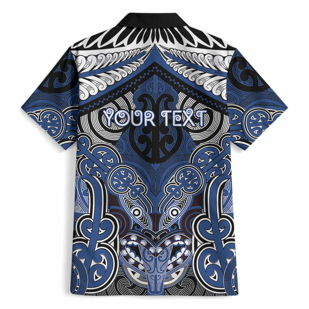 Aotearoa Iwi Ngati Tuwharetoa Personalised Hawaiian Shirt Maori Kowhaiwhai Pattern