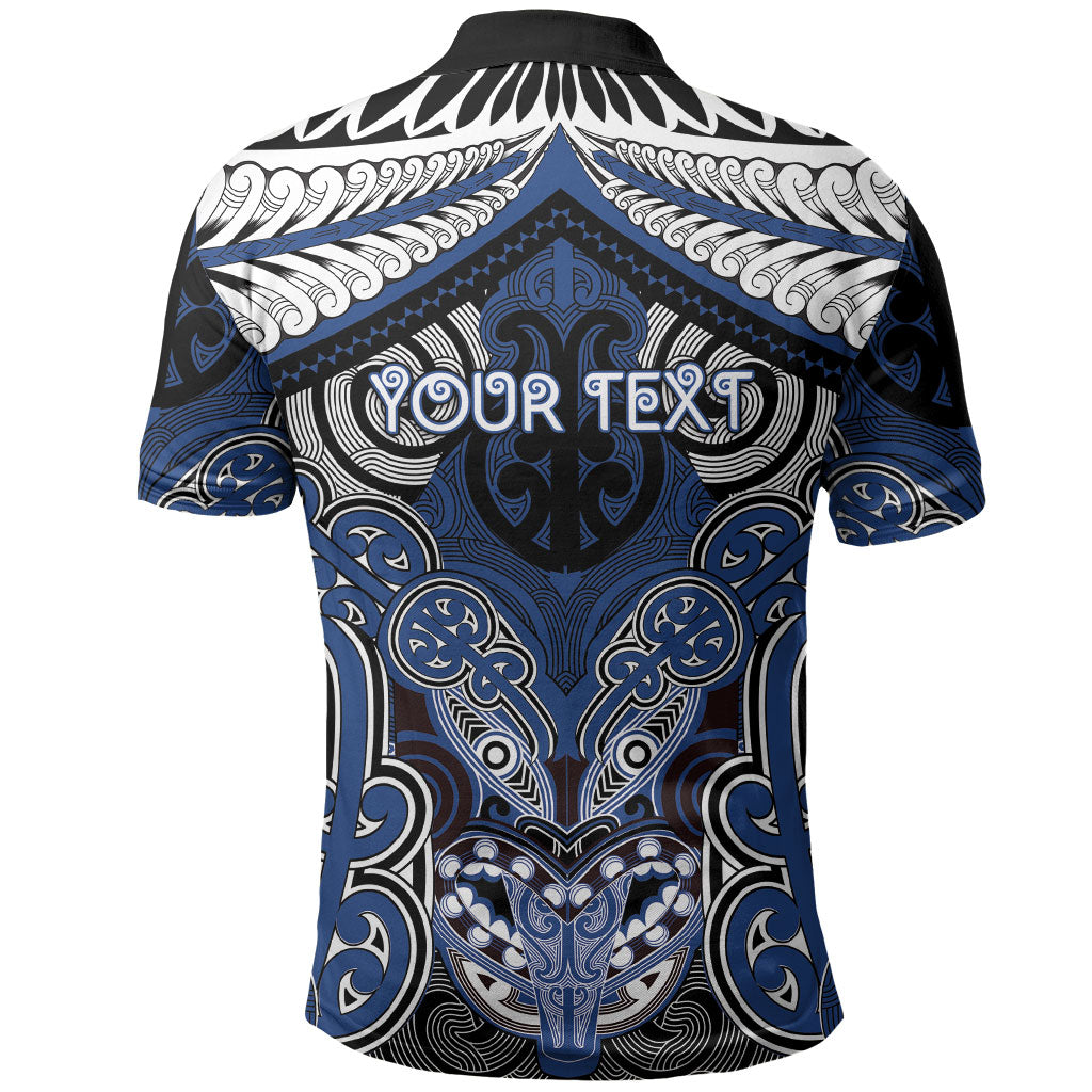 Aotearoa Iwi Ngati Tuwharetoa Personalised Polo Shirt Maori Kowhaiwhai Pattern