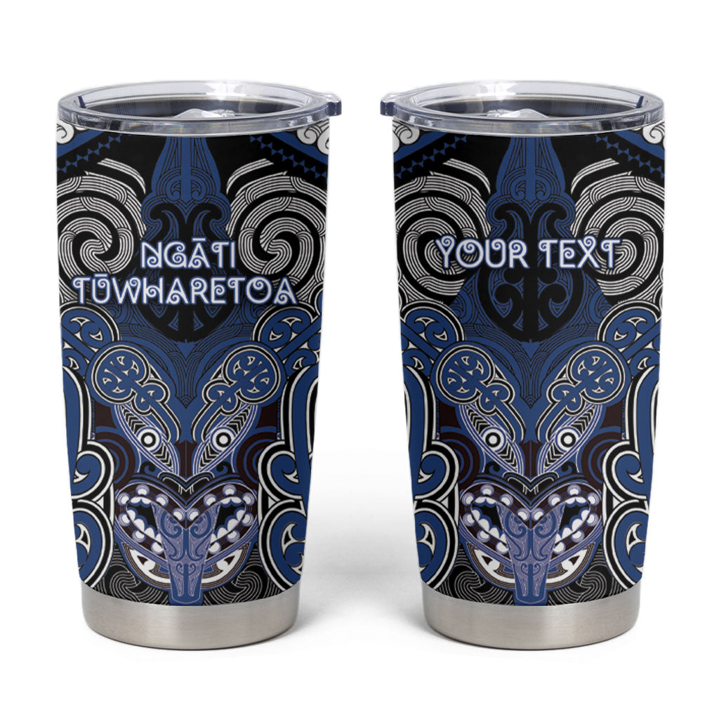 Aotearoa Iwi Ngati Tuwharetoa Personalised Tumbler Cup Maori Kowhaiwhai Pattern