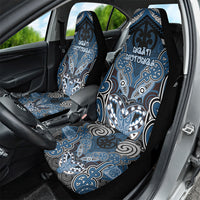 Aotearoa Iwi Ngati Mutunga Car Seat Cover Maori Kowhaiwhai Pattern