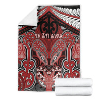Aotearoa Iwi Te Ati Awa Blanket Maori Kowhaiwhai Pattern