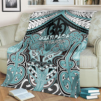 Aotearoa Iwi Ngati Paoa Blanket Maori Kowhaiwhai Pattern