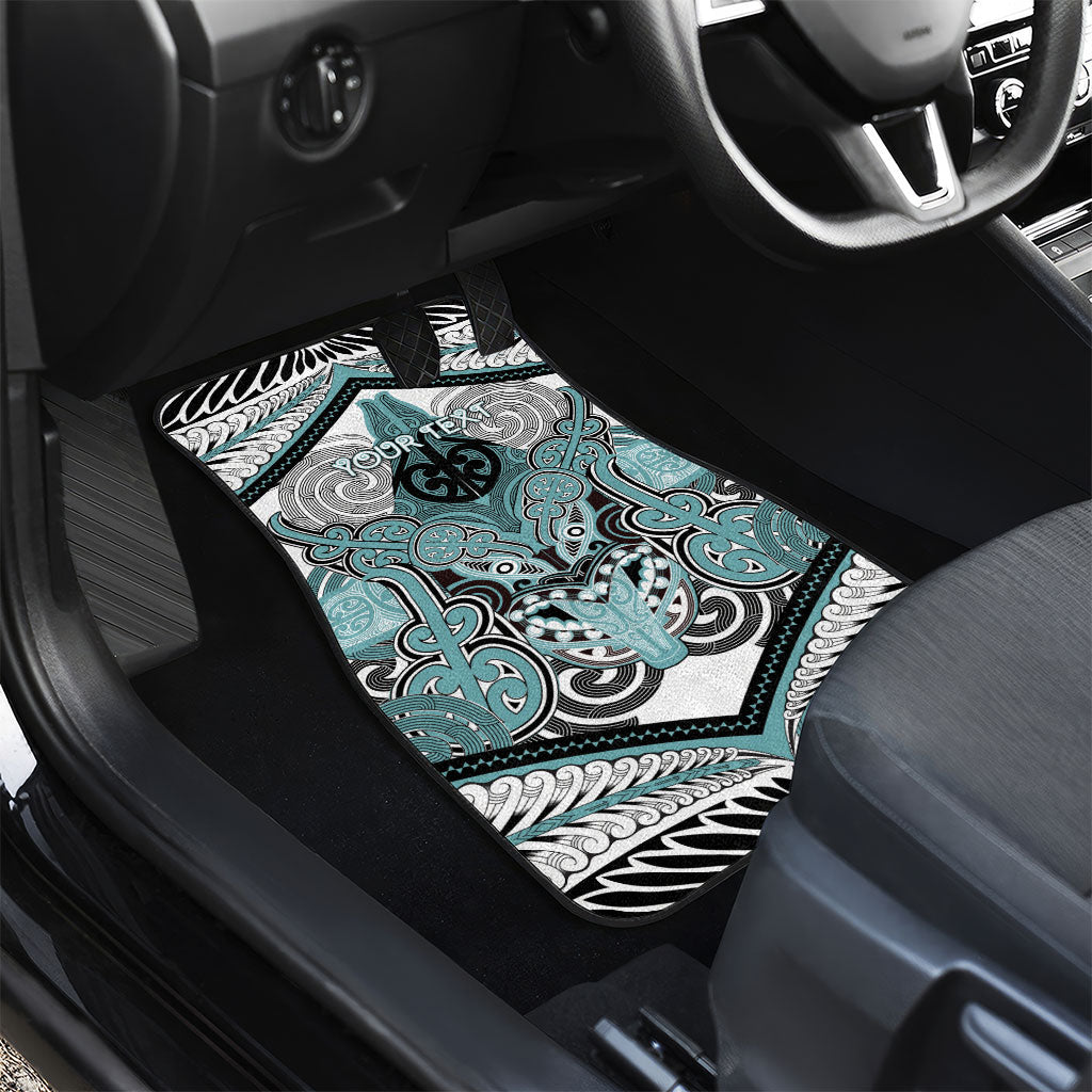 Aotearoa Iwi Ngati Paoa Personalised Car Mats Maori Kowhaiwhai Pattern