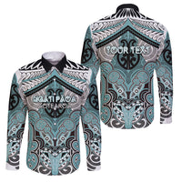 Aotearoa Iwi Ngati Paoa Personalised Family Matching Summer Maxi Dress and Hawaiian Shirt Maori Kowhaiwhai Pattern