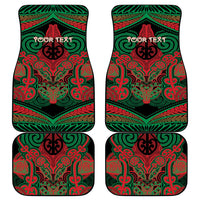Aotearoa Iwi Ngati Hine Personalised Car Mats Maori Kowhaiwhai Pattern
