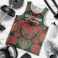 Aotearoa Iwi Ngati Hine Personalised Men Tank Top Maori Kowhaiwhai Pattern